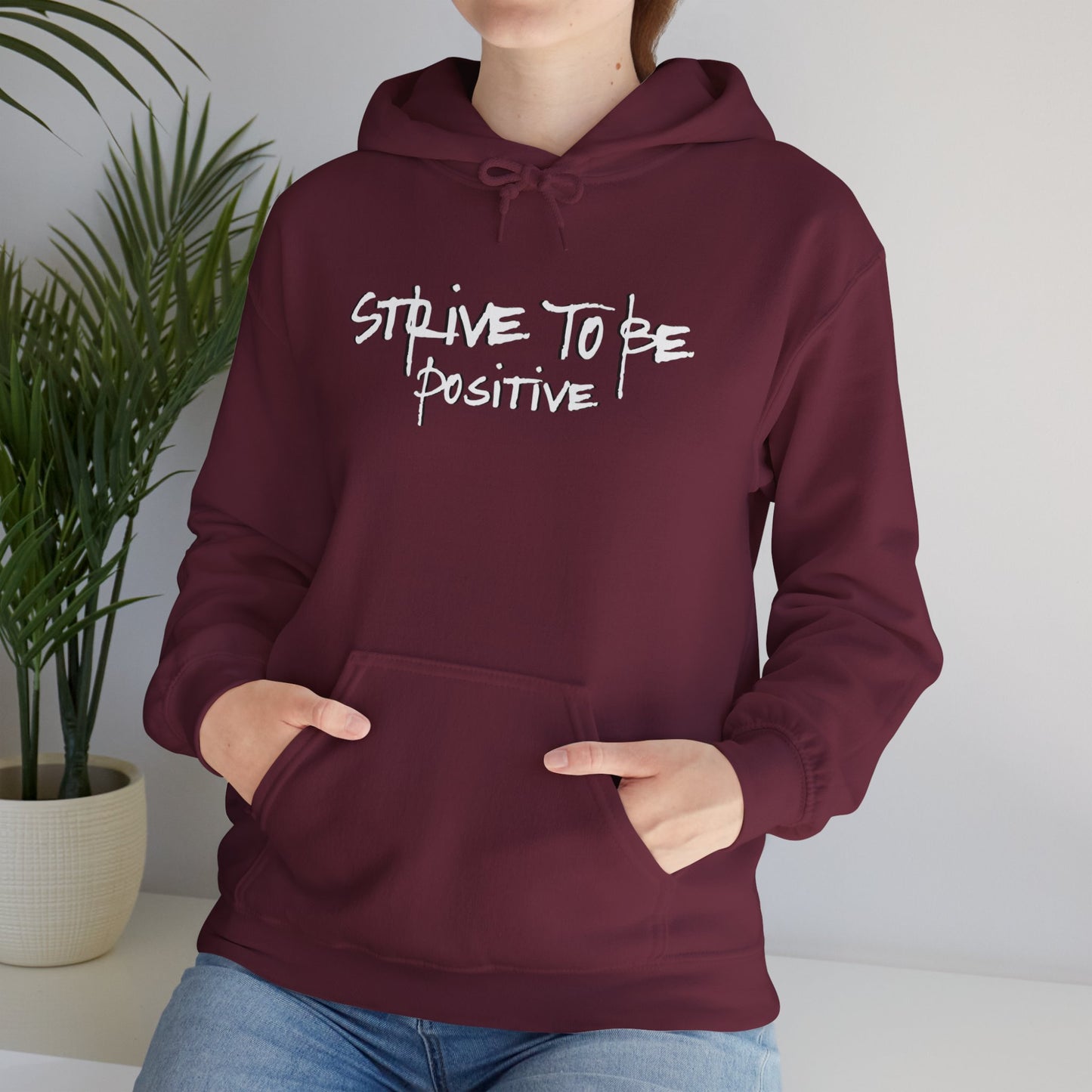 Positive Vibes Unisex Inspirational Hoodie
