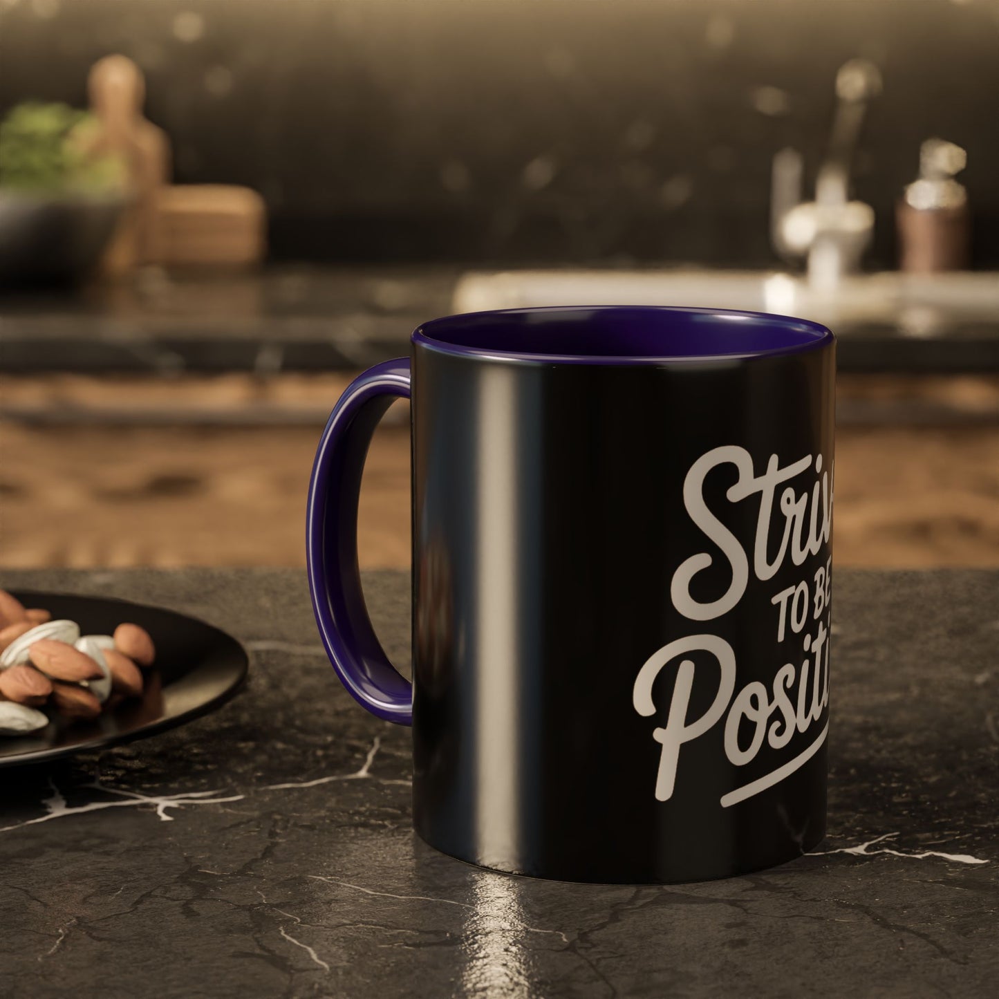 Positive Vibe Coffee Mug - Strive to Be Positive