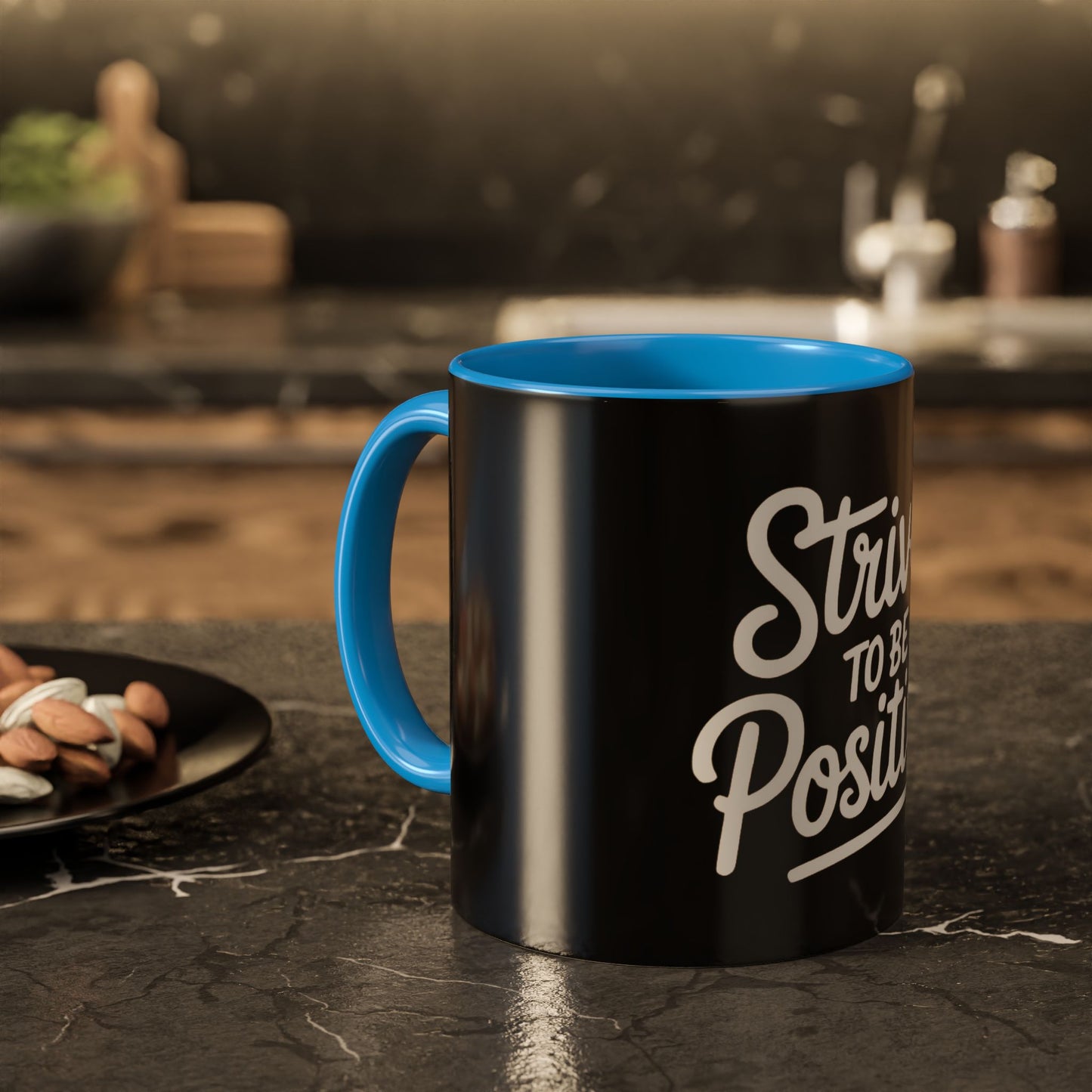 Positive Vibe Coffee Mug - Strive to Be Positive