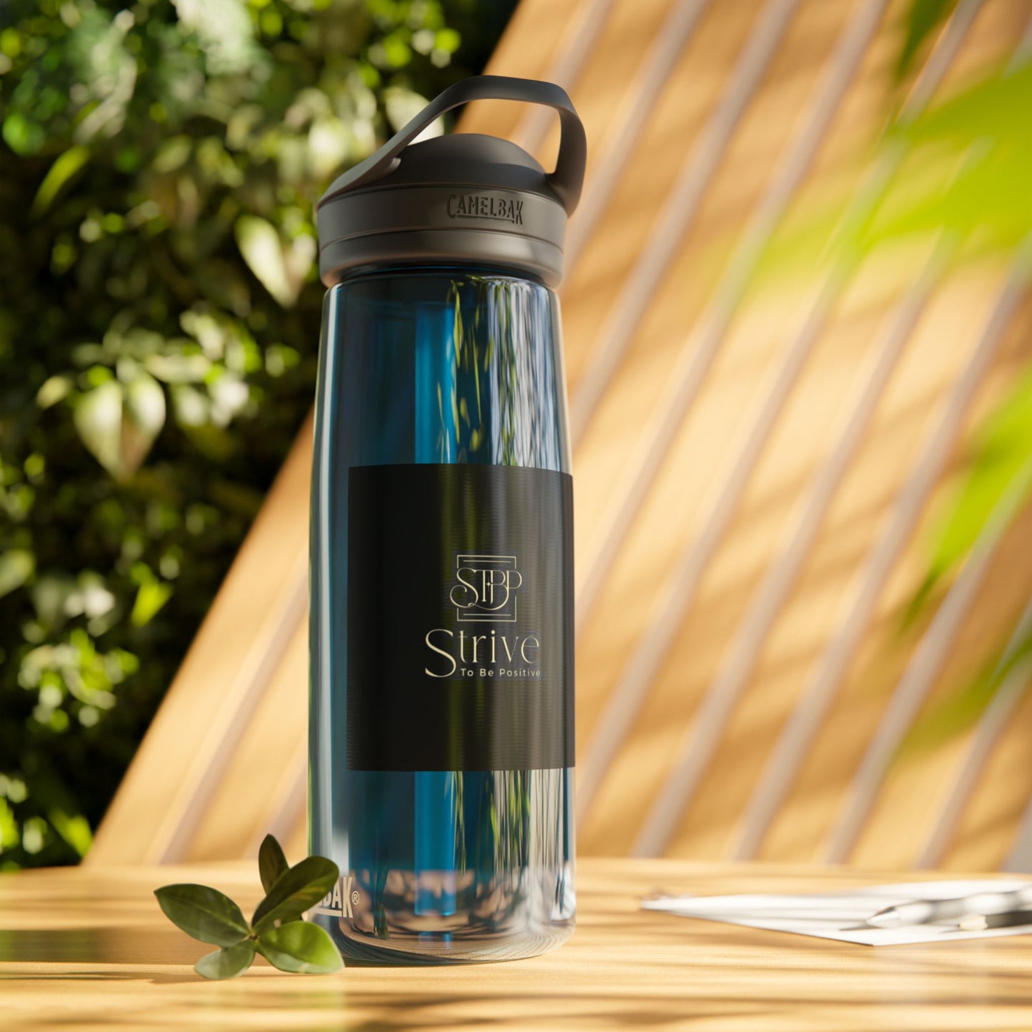 Strive To Be Positive Stylish Water Bottle