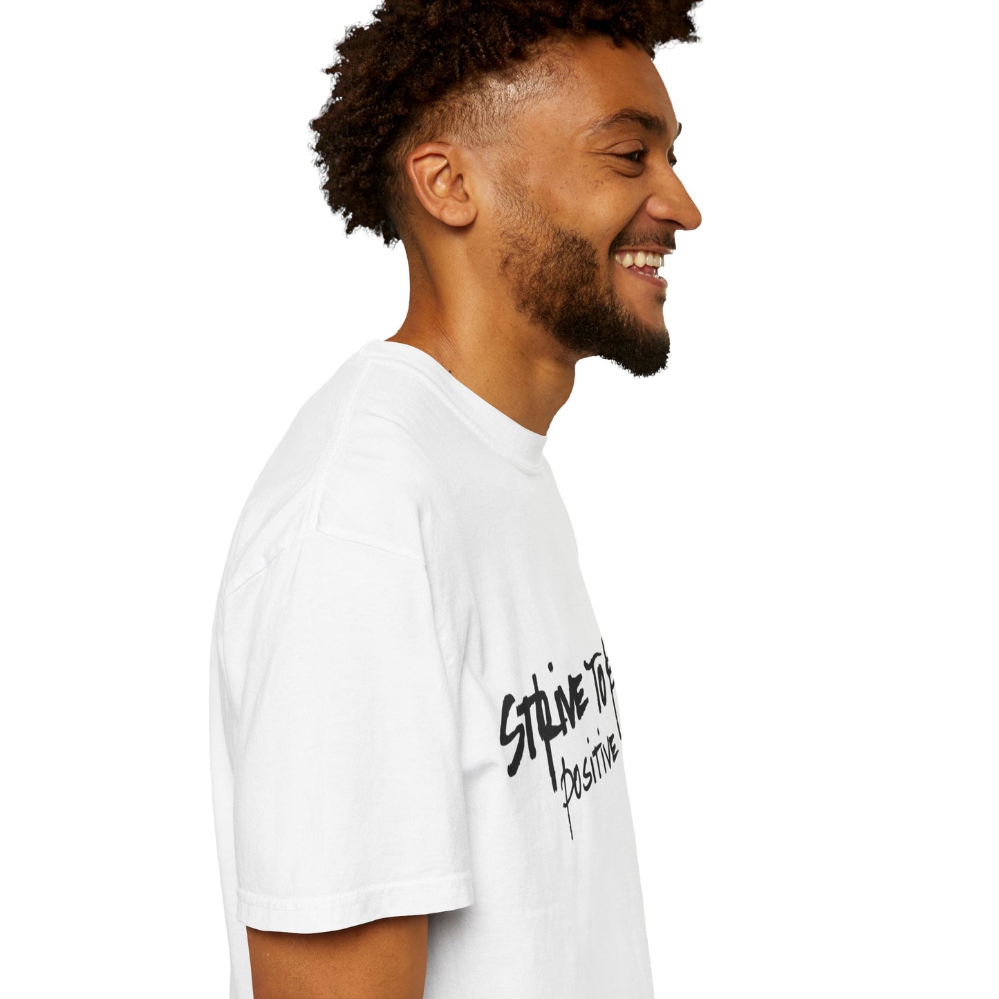 Unisex Motivational T-Shirt - Strive to Be Positive