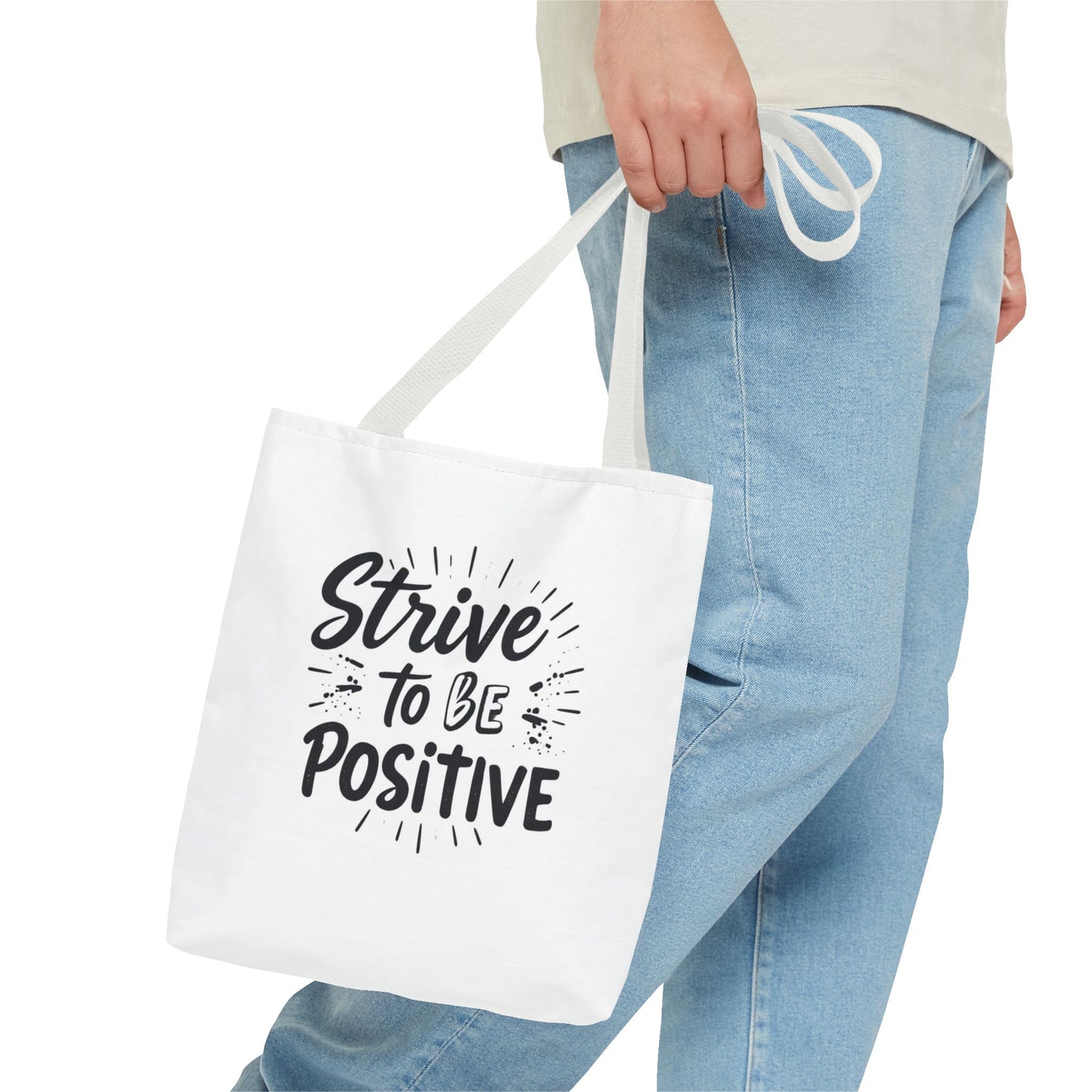 Positive Vibes Tote Bag - Inspirational Gift