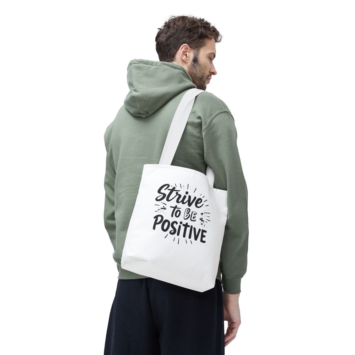 Positive Vibes Tote Bag - Inspirational Gift