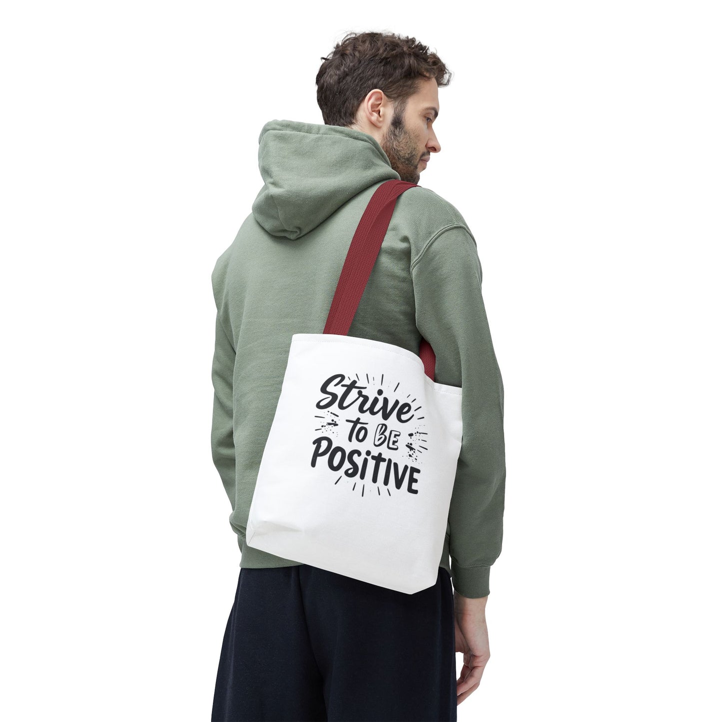 Positive Vibes Tote Bag - Inspirational Gift