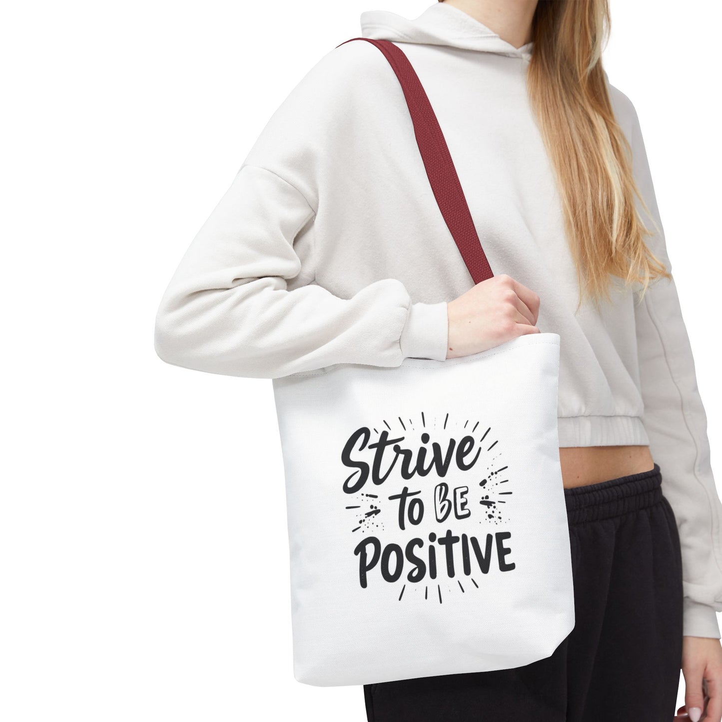 Positive Vibes Tote Bag - Inspirational Gift