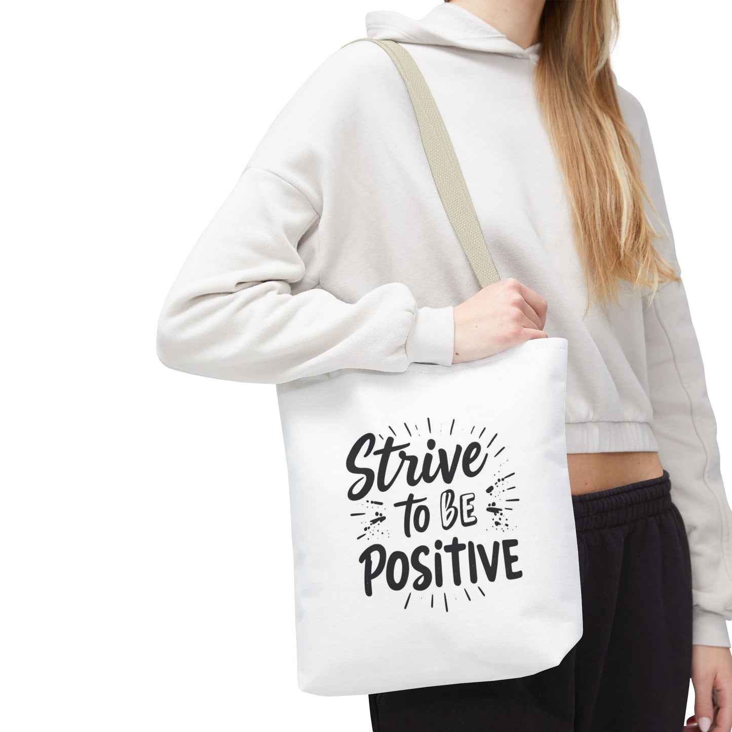Positive Vibes Tote Bag - Inspirational Gift