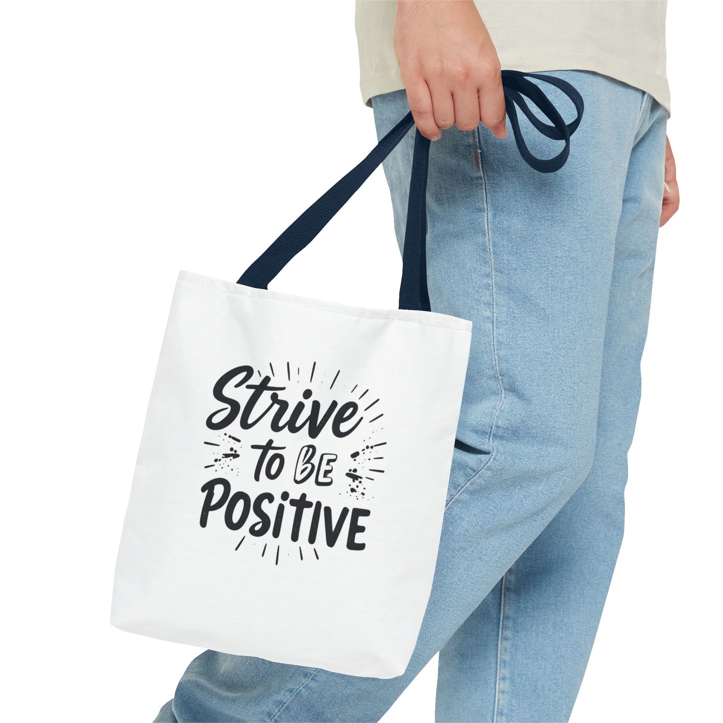 Positive Vibes Tote Bag - Inspirational Gift