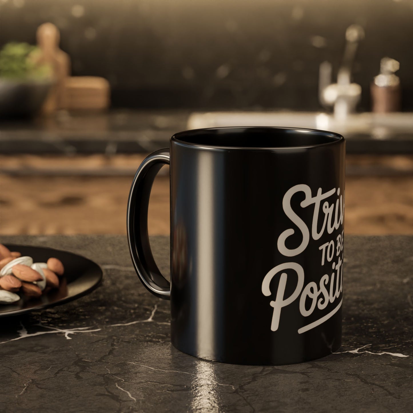 Positive Vibe Coffee Mug - Strive to Be Positive