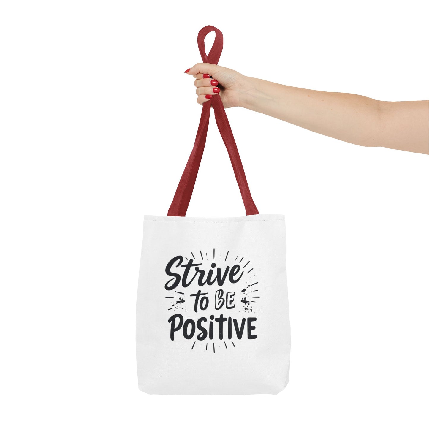 Positive Vibes Tote Bag - Inspirational Gift