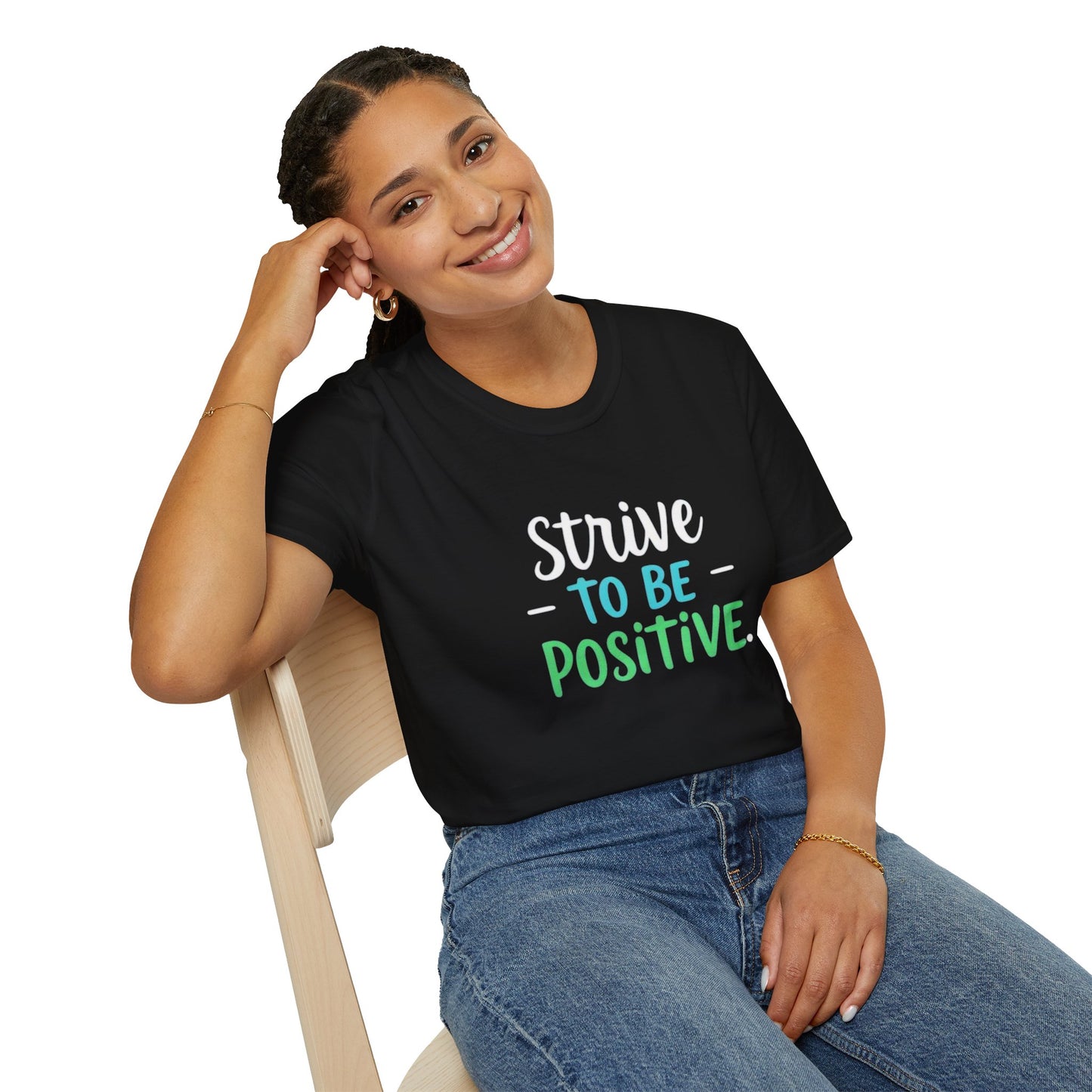 Positive Vibes Unisex T-Shirt Inspirational Tee
