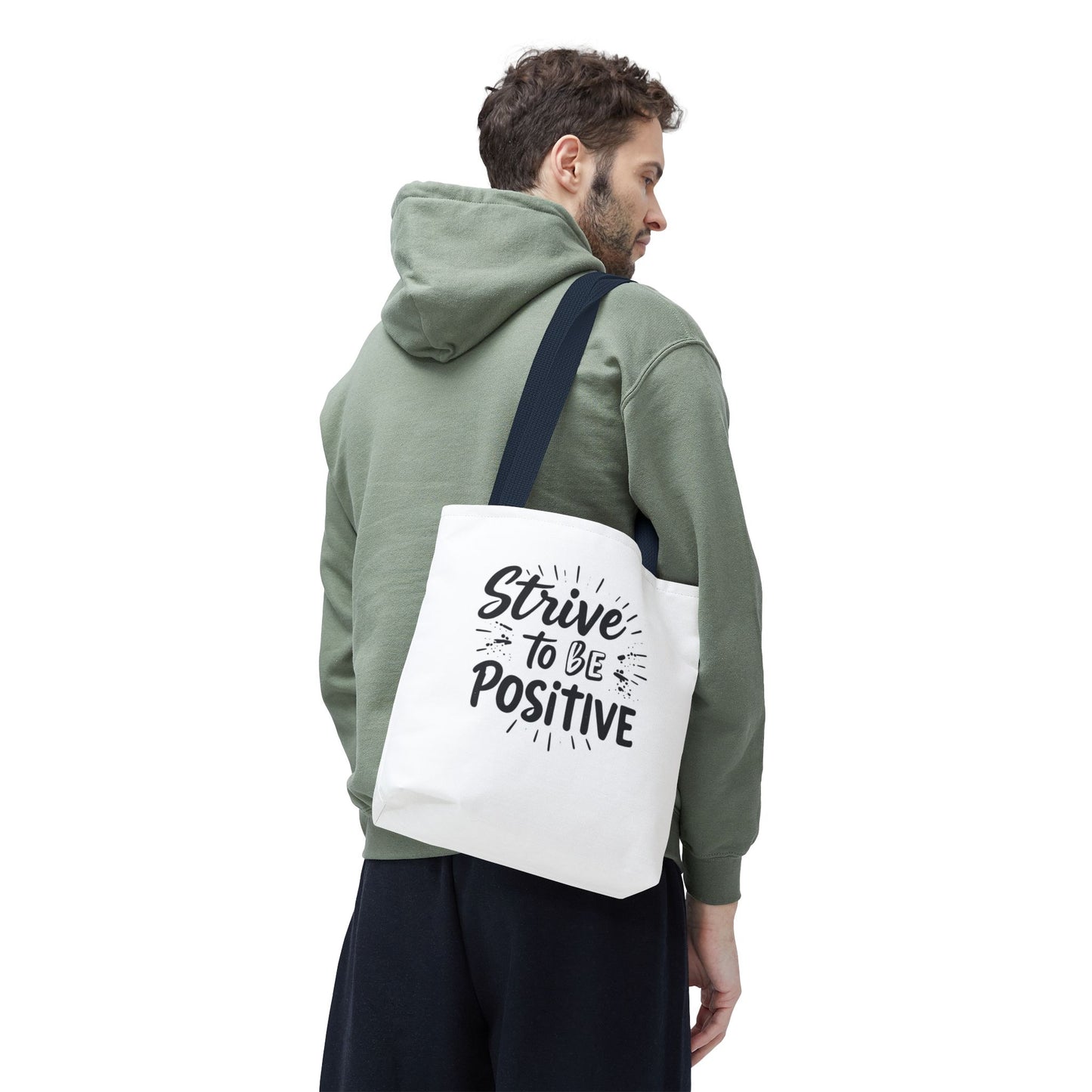 Positive Vibes Tote Bag - Inspirational Gift