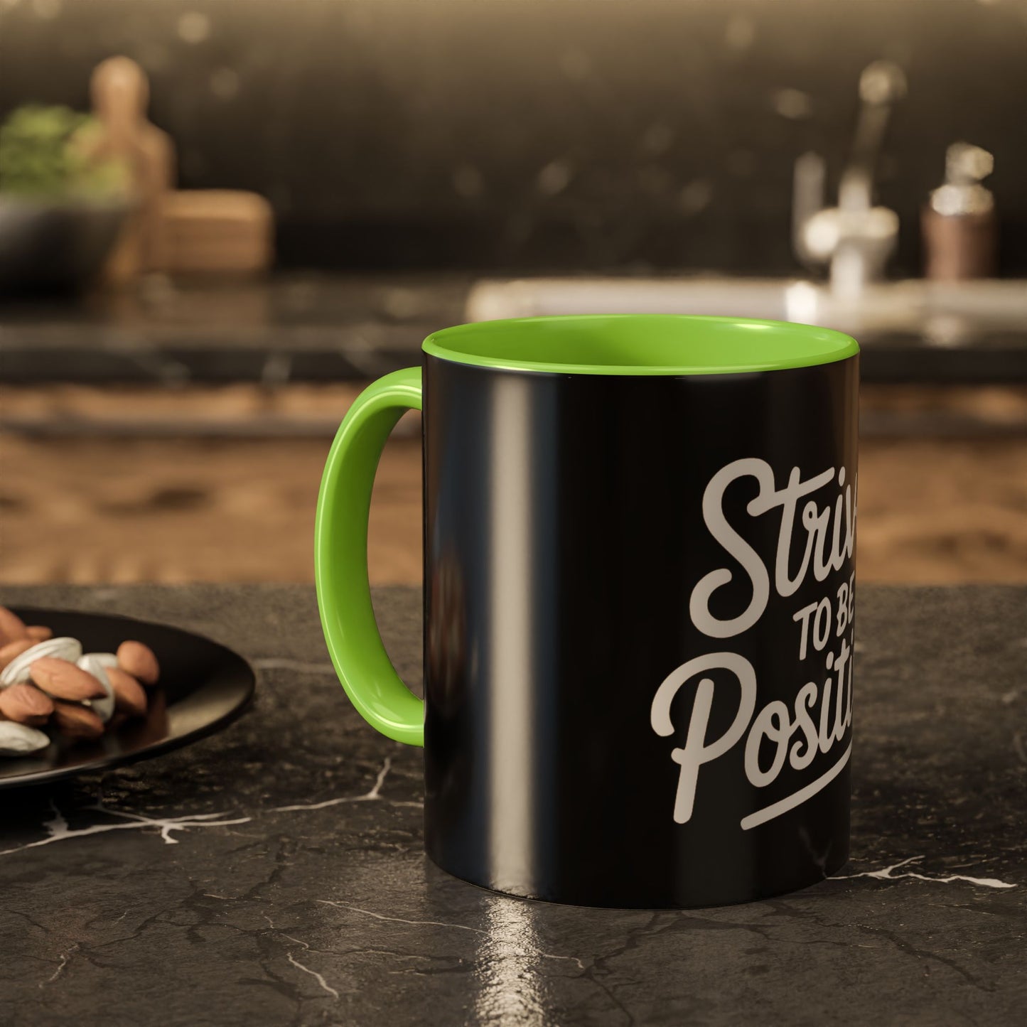 Positive Vibe Coffee Mug - Strive to Be Positive