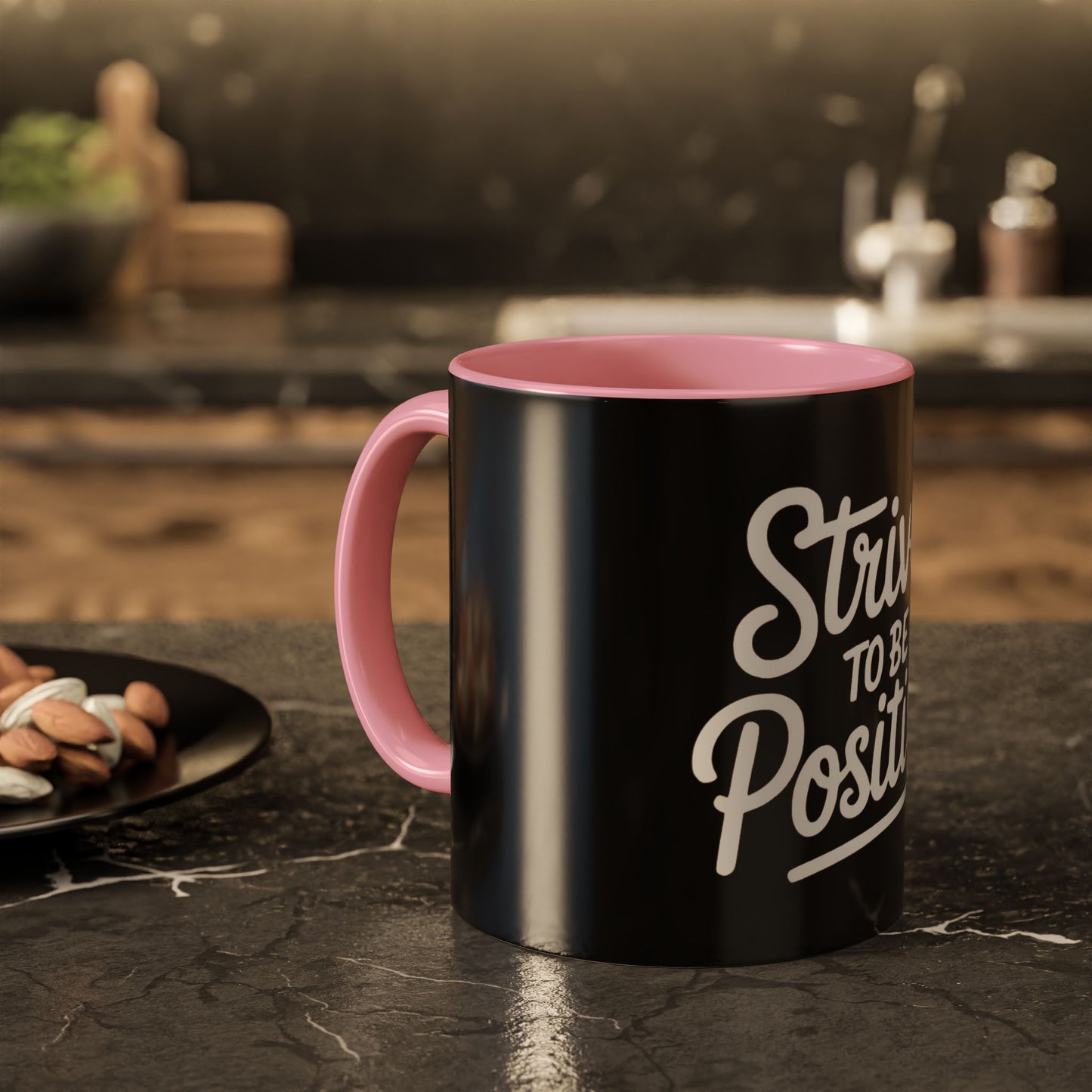 Positive Vibe Coffee Mug - Strive to Be Positive