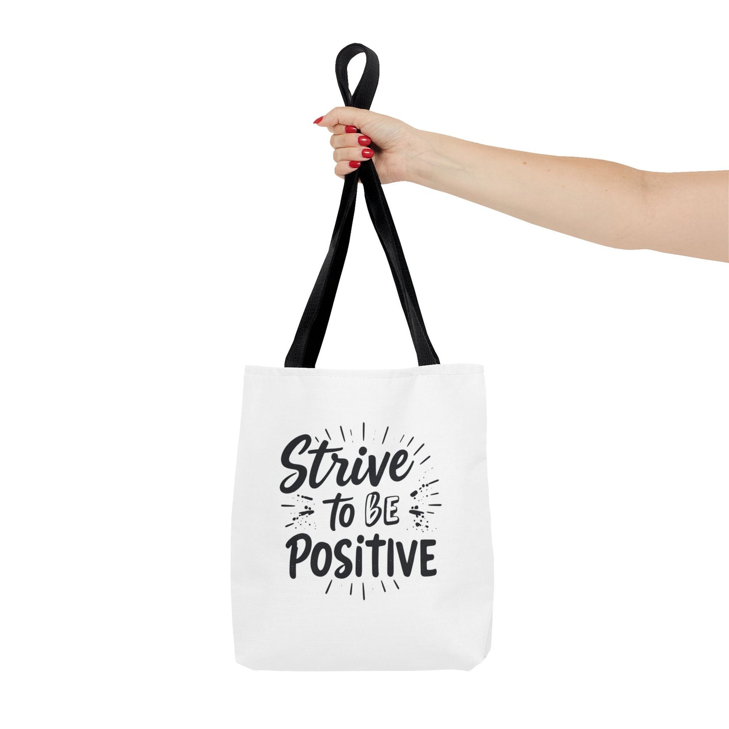 Positive Vibes Tote Bag - Inspirational Gift