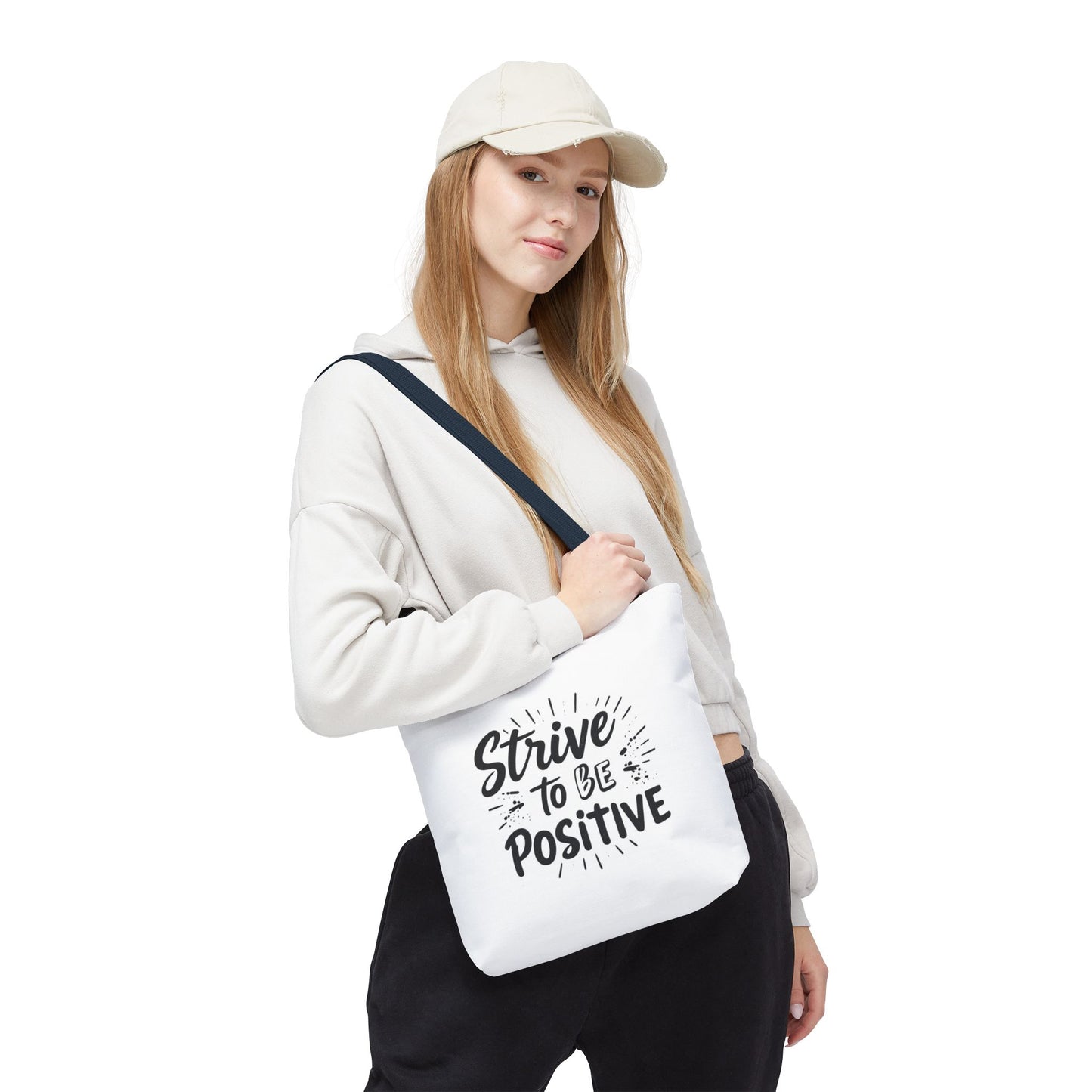 Positive Vibes Tote Bag - Inspirational Gift