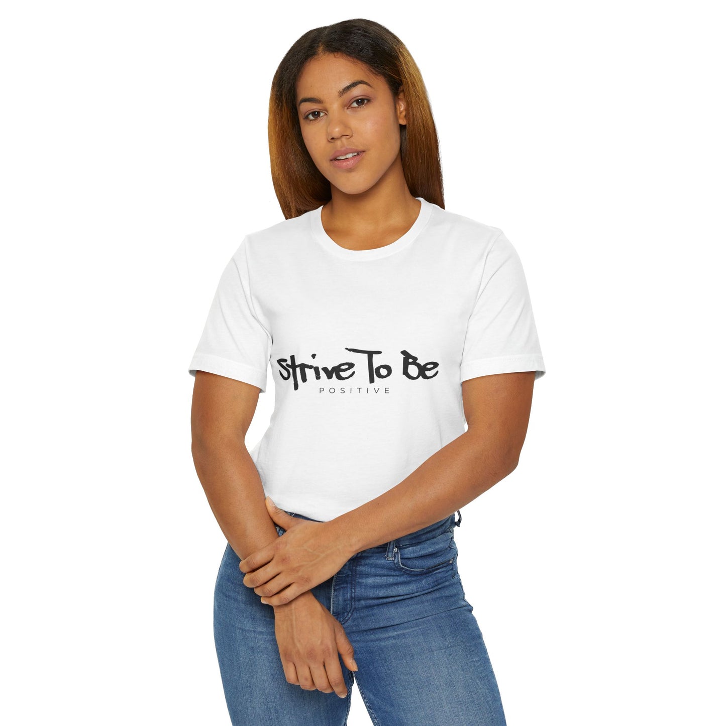 Positive Vibes Unisex Jersey T-Shirt