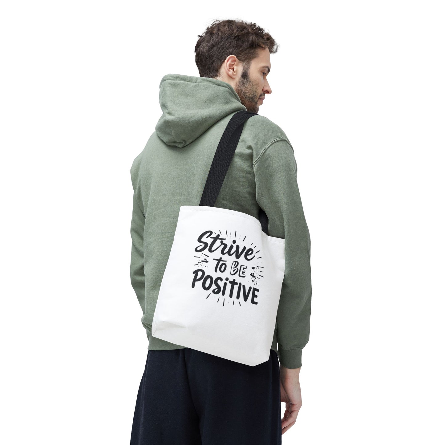 Positive Vibes Tote Bag - Inspirational Gift