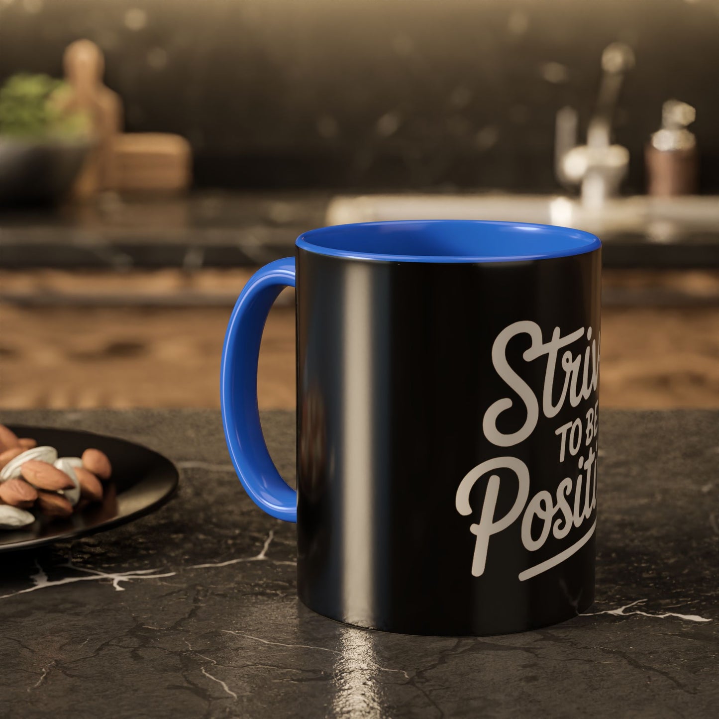 Positive Vibe Coffee Mug - Strive to Be Positive