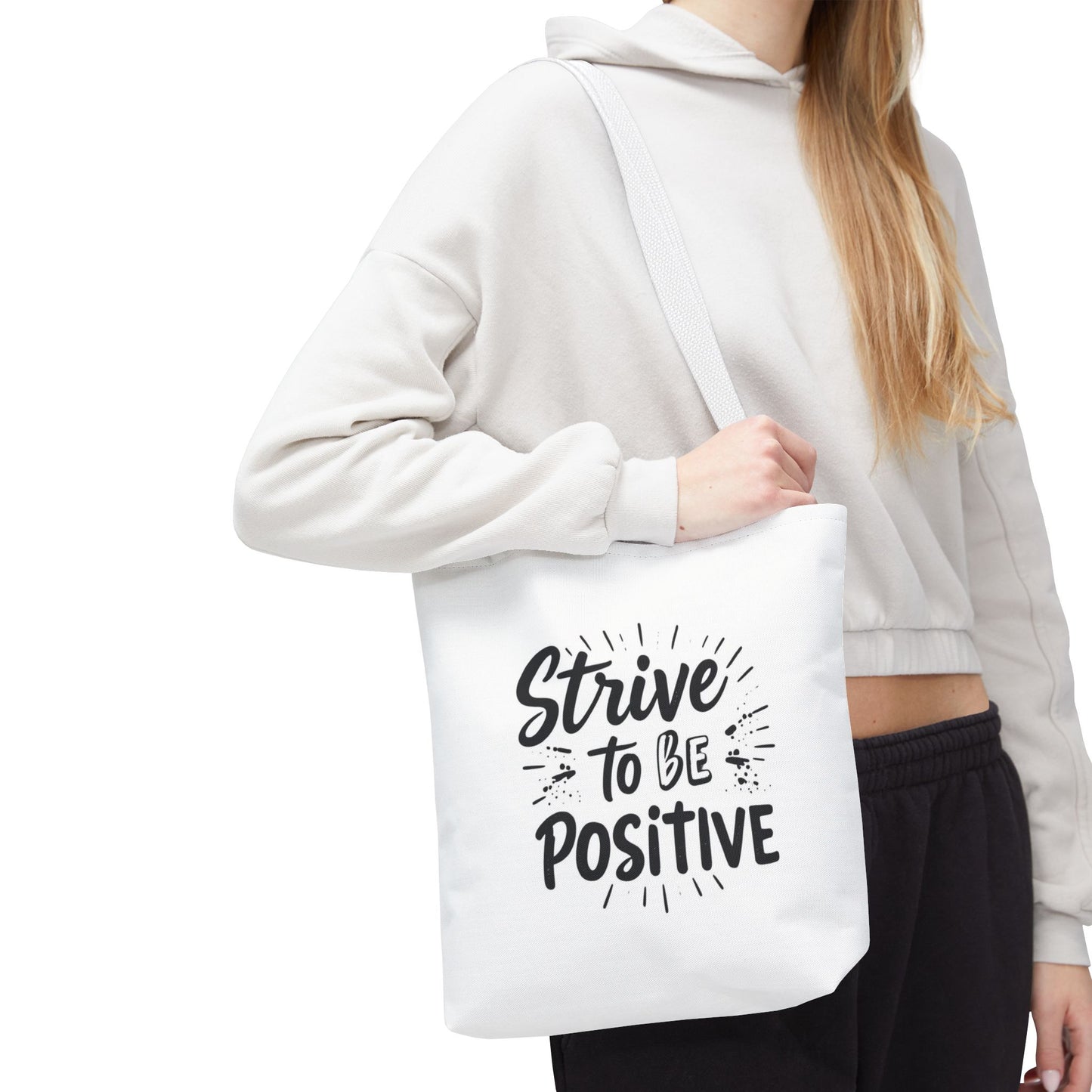 Positive Vibes Tote Bag - Inspirational Gift