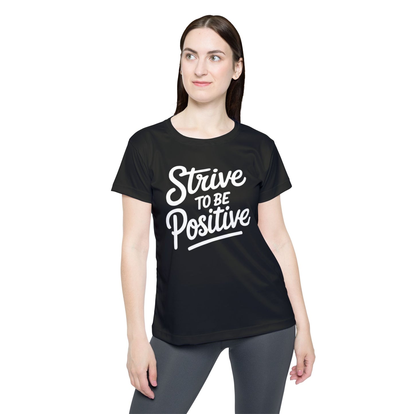 Women's Strive To Be Positive Sports Jersey