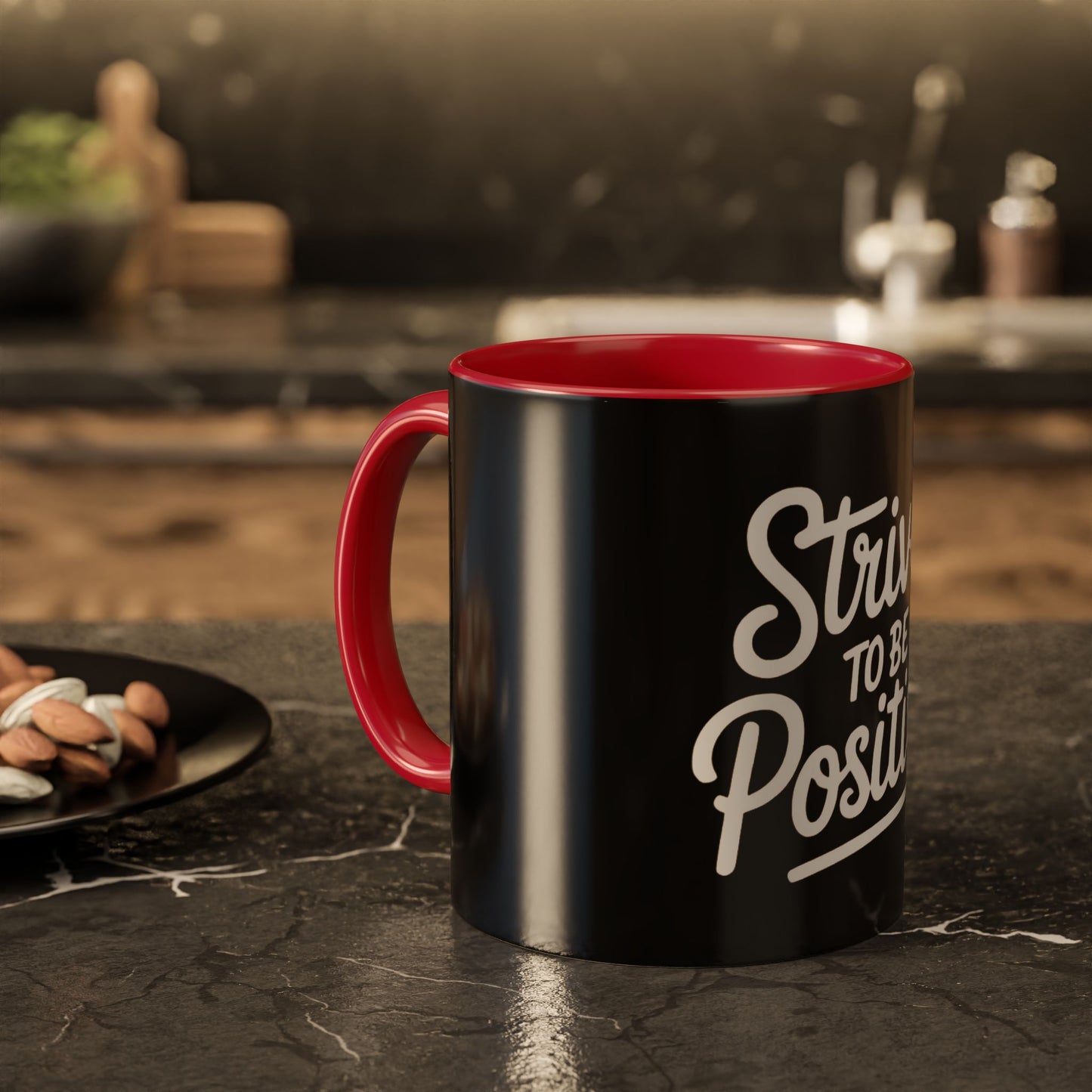 Positive Vibe Coffee Mug - Strive to Be Positive