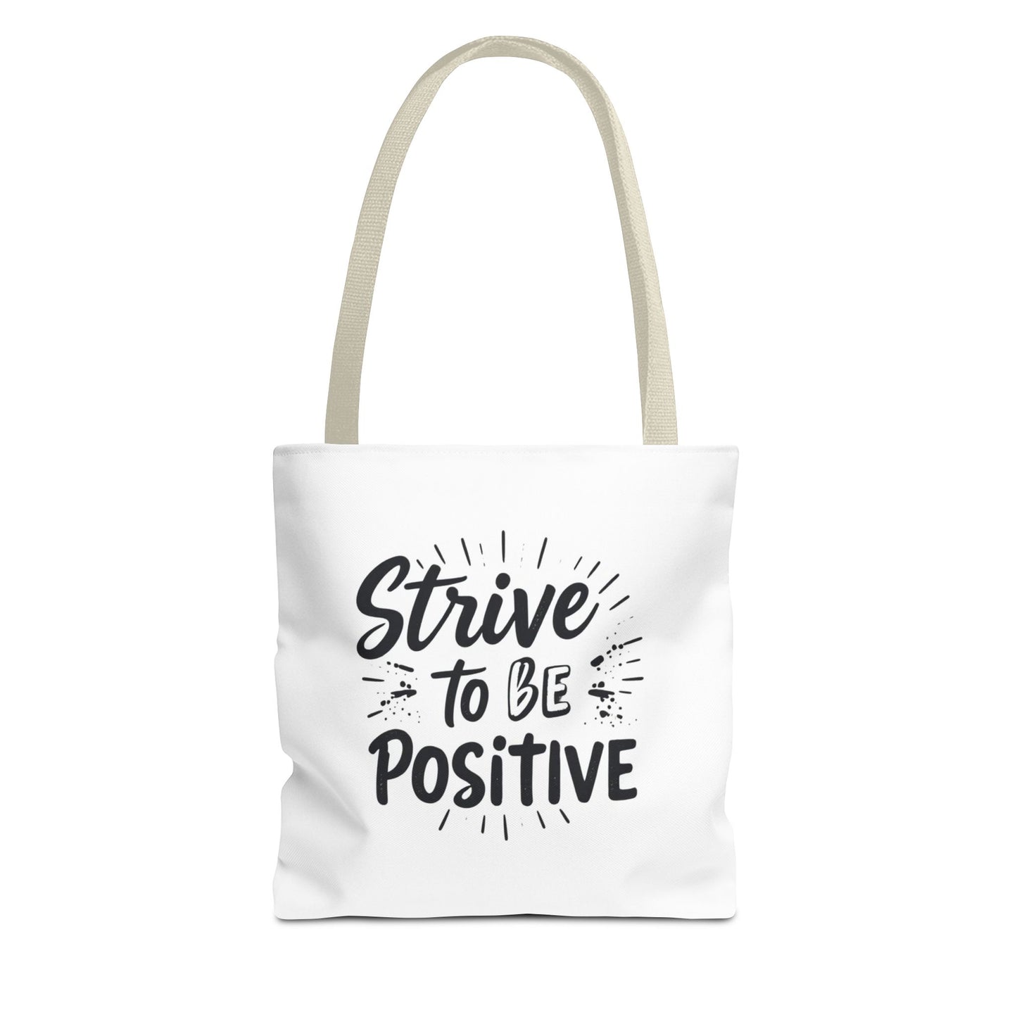 Positive Vibes Tote Bag - Inspirational Gift