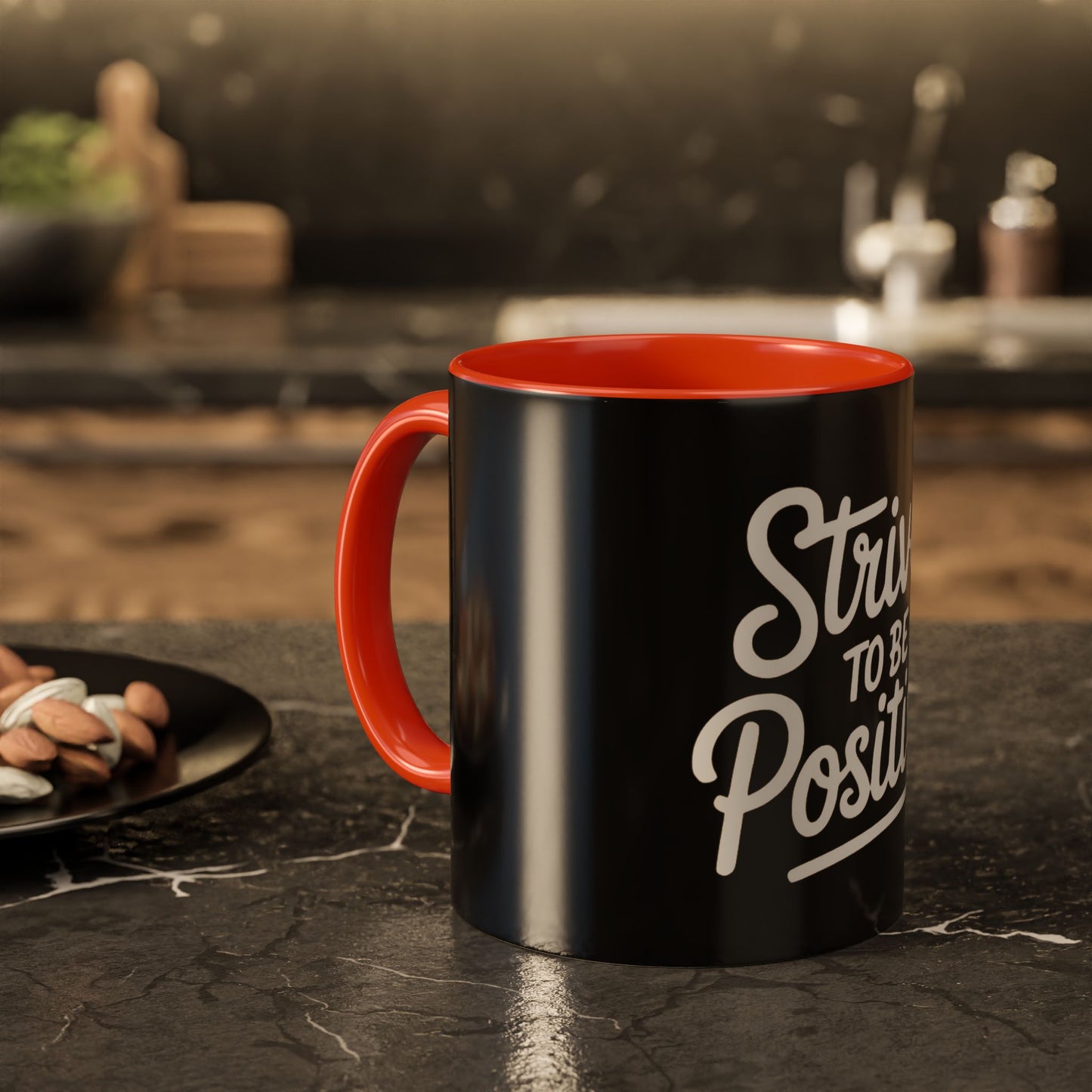 Positive Vibe Coffee Mug - Strive to Be Positive