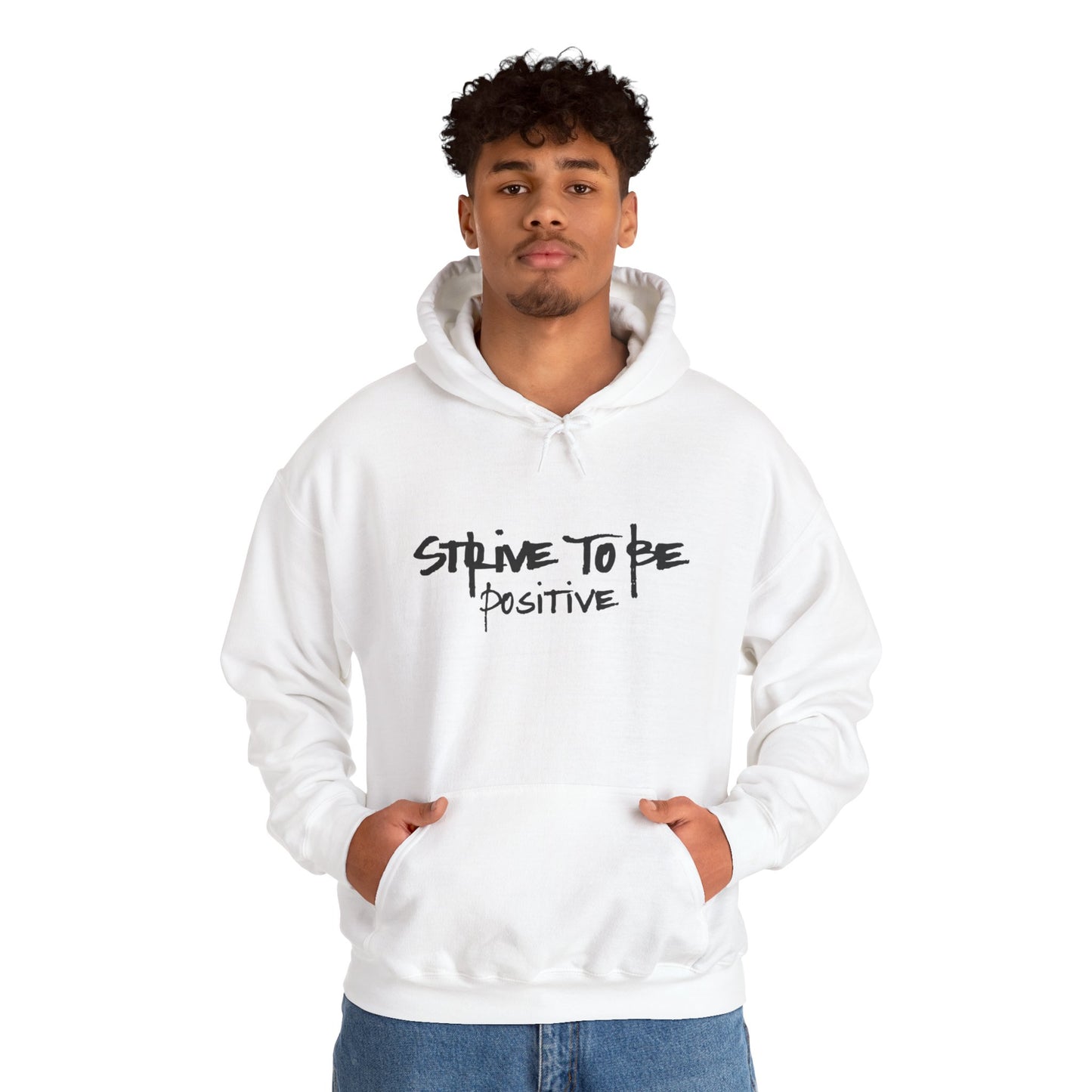 Positive Vibes Unisex Hooded Sweatshirt