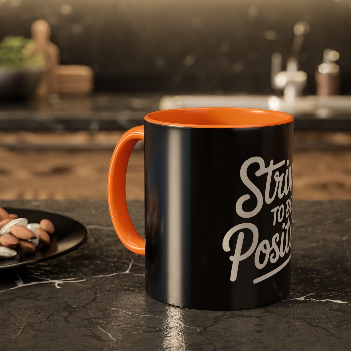 Positive Vibe Coffee Mug - Strive to Be Positive