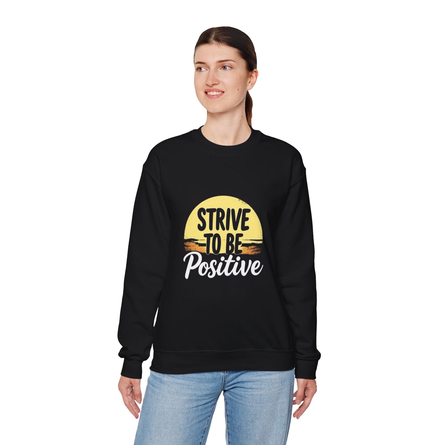 Strive To Be Positive Crewneck Sweatshirt