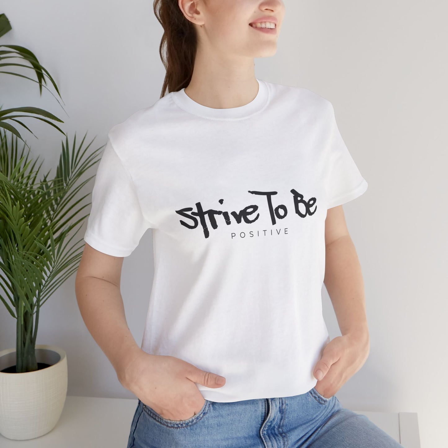 Positive Vibes Unisex Jersey T-Shirt