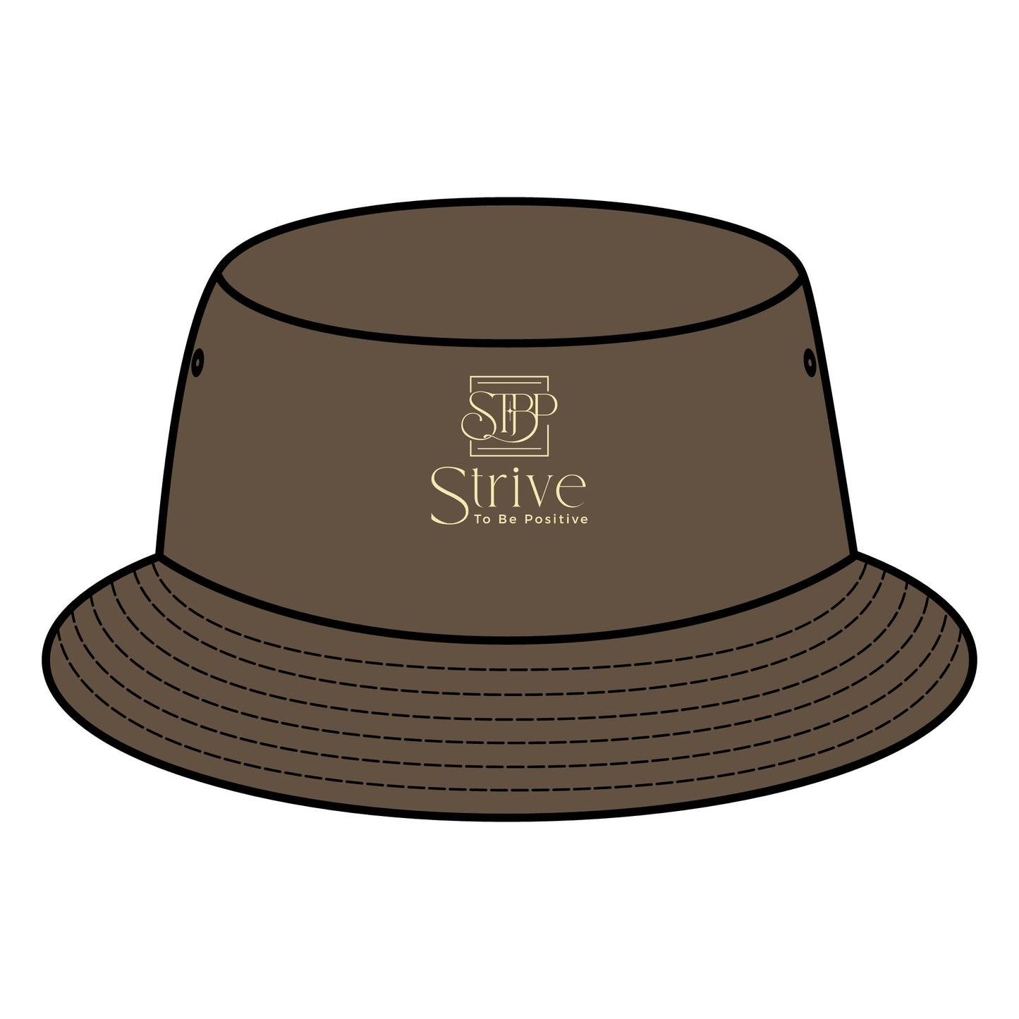 Strive To Be Positive Bucket Hat