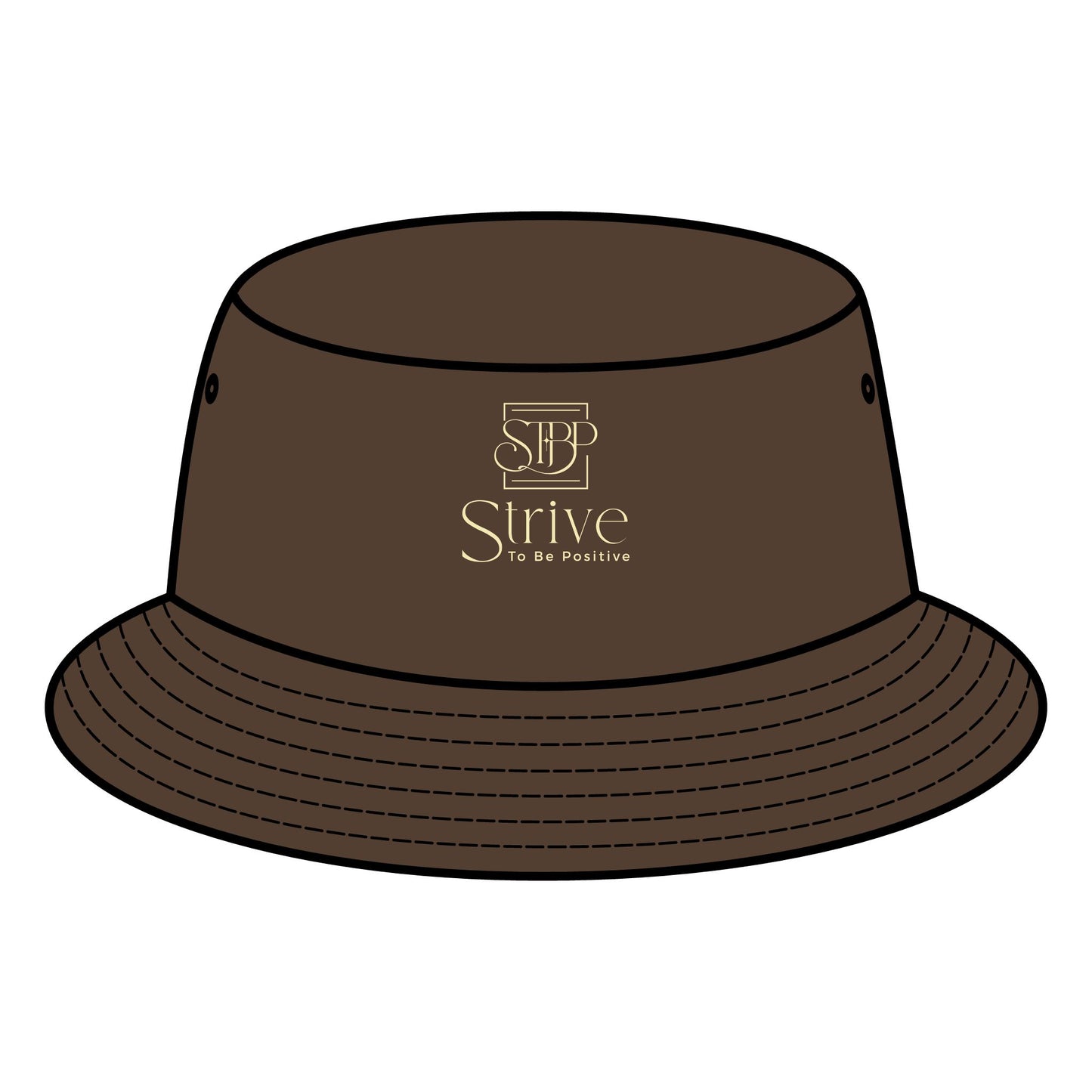 Strive To Be Positive Bucket Hat