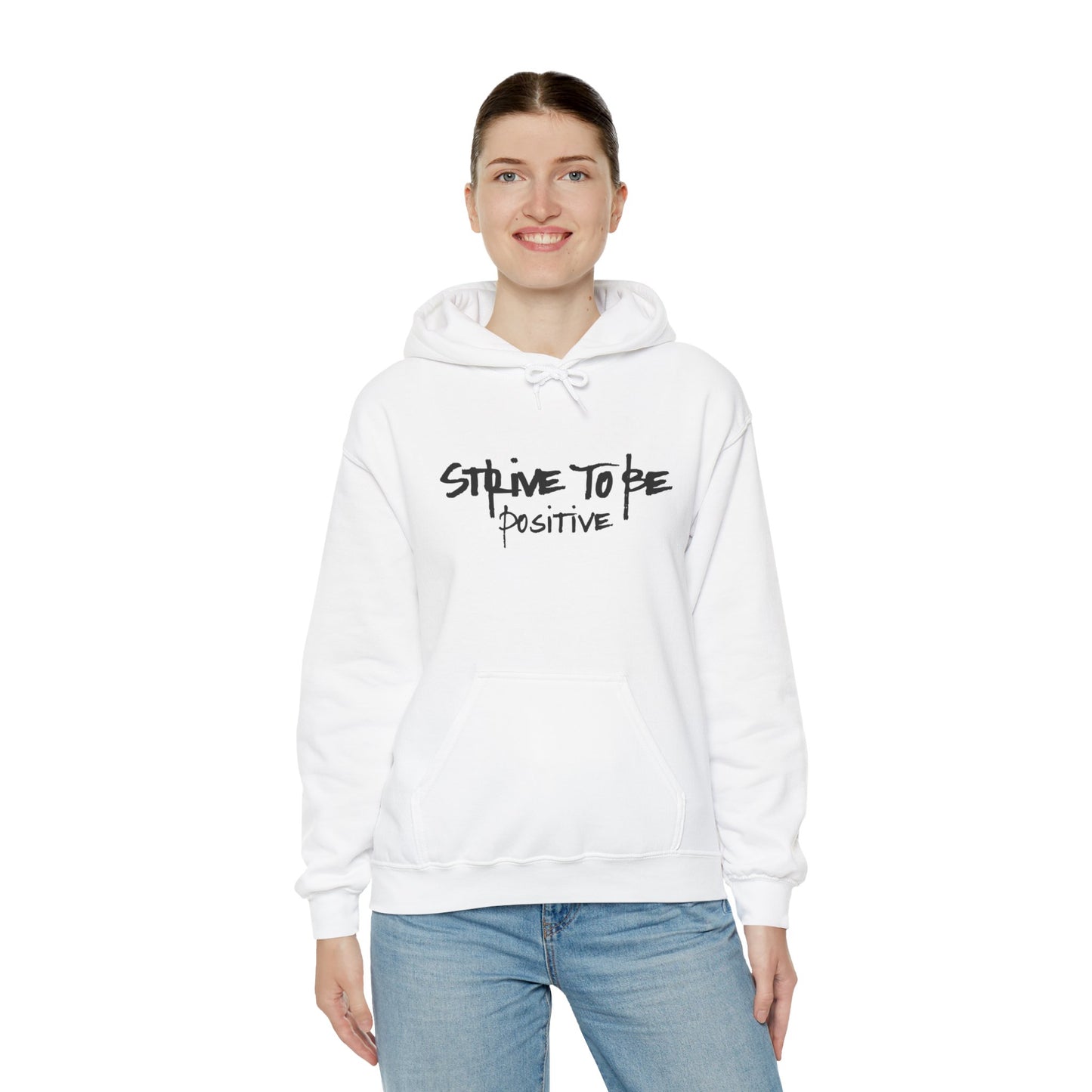 Positive Vibes Unisex Hooded Sweatshirt
