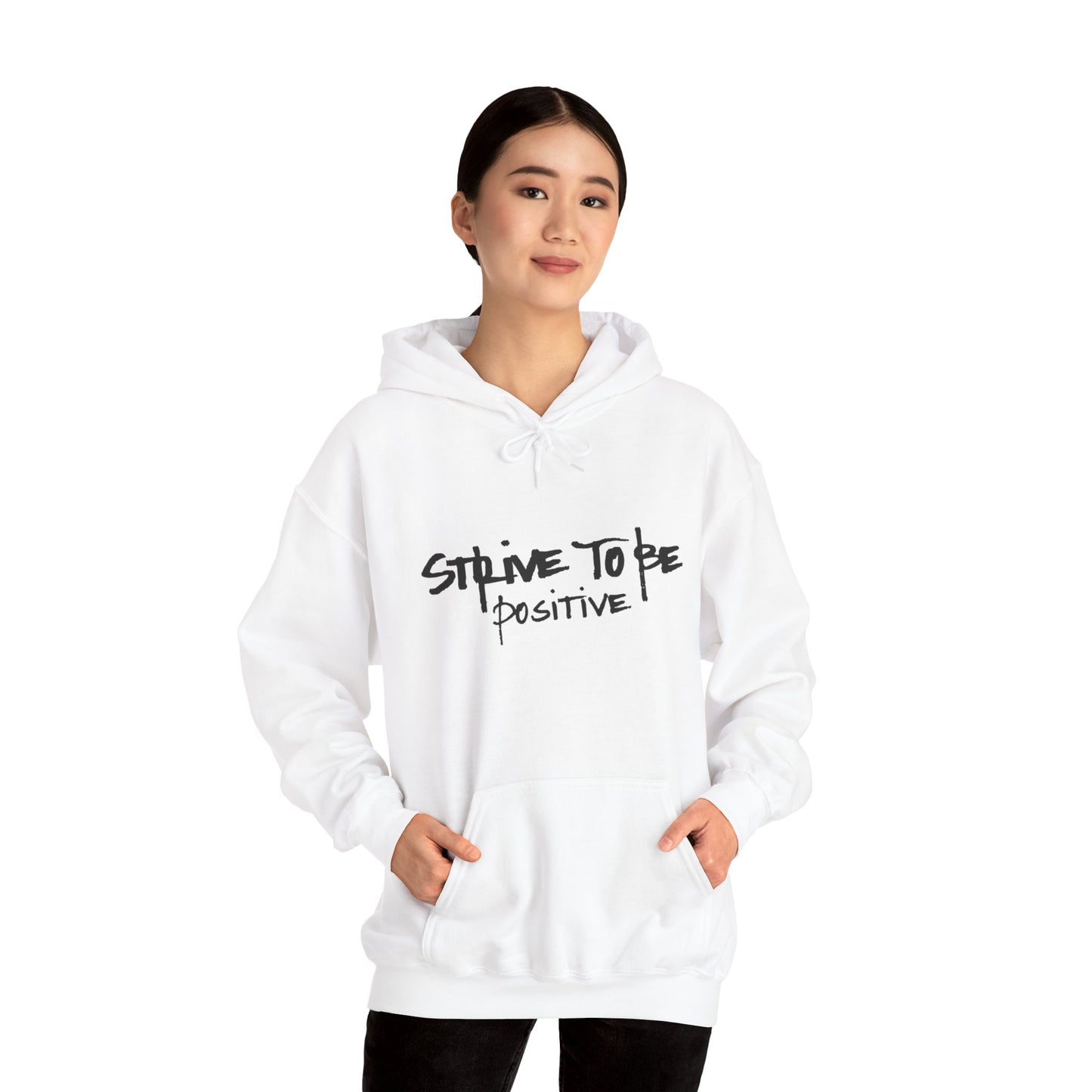 Positive Vibes Unisex Hooded Sweatshirt