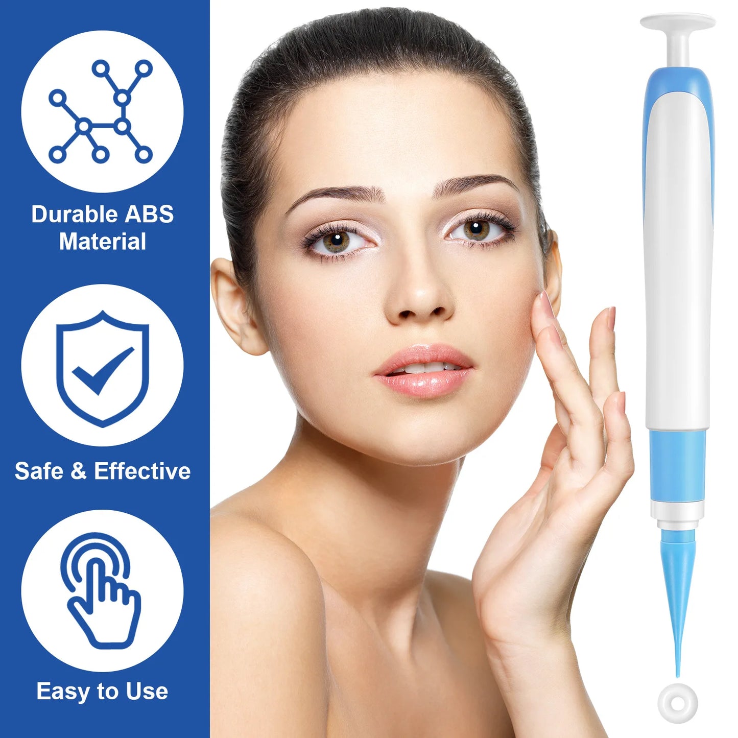 2 In1 Painless Auto Skin Tag Mole Wart Removal Kit