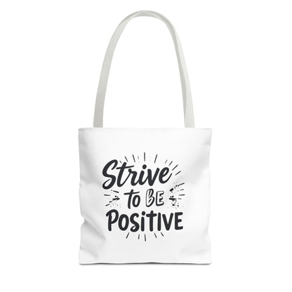 Positive Vibes Tote Bag - Inspirational Gift