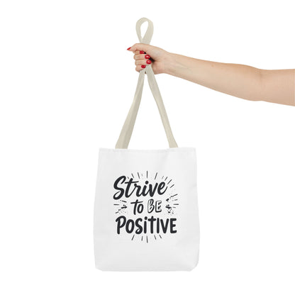 Positive Vibes Tote Bag - Inspirational Gift