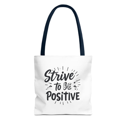 Positive Vibes Tote Bag - Inspirational Gift