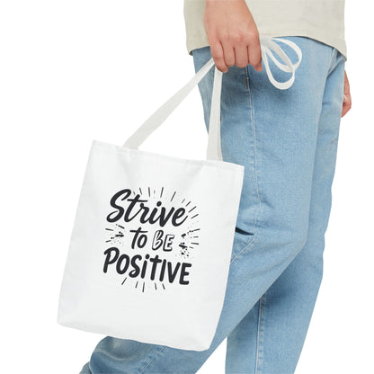 Positive Vibes Tote Bag - Inspirational Gift