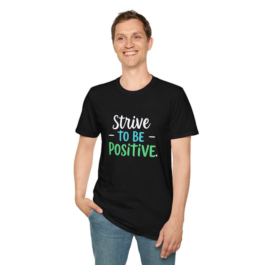 Positive Vibes Unisex T-Shirt Inspirational Tee