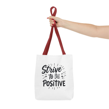 Positive Vibes Tote Bag - Inspirational Gift