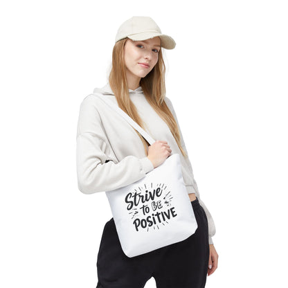 Positive Vibes Tote Bag - Inspirational Gift