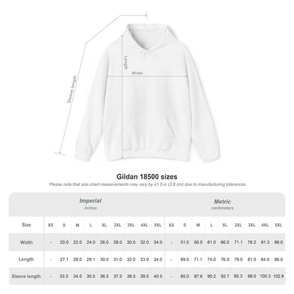 Strive To Be Positive Hoodie - Unisex Heavy Blend Sweatshirt for Everyday Comfort