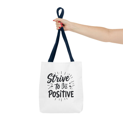 Positive Vibes Tote Bag - Inspirational Gift