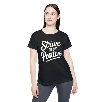 Women's Strive To Be Positive Sports Jersey