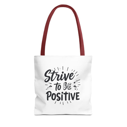 Positive Vibes Tote Bag - Inspirational Gift