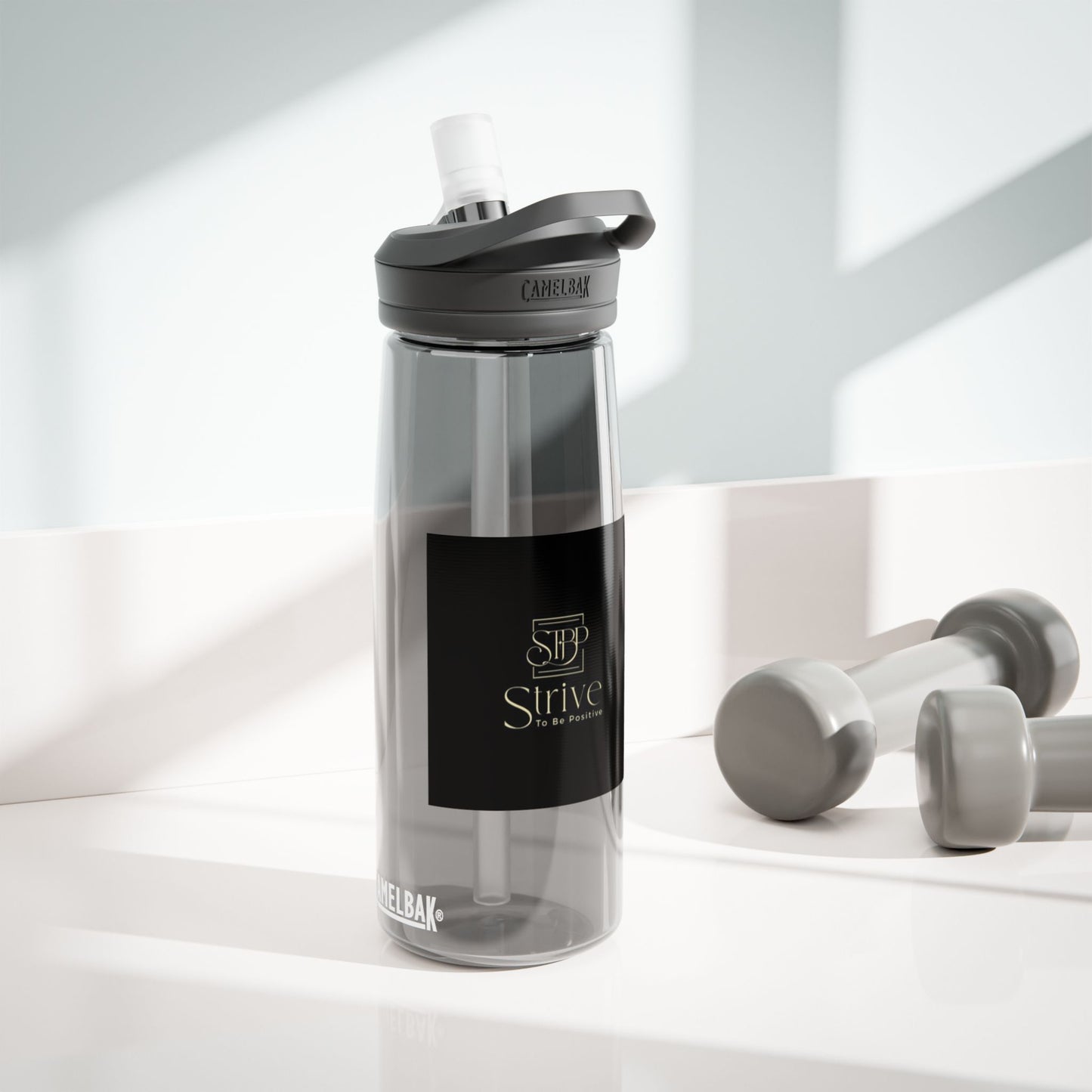 Strive To Be Positive Stylish Water Bottle