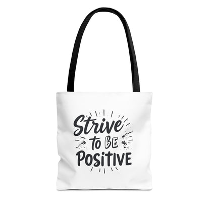Positive Vibes Tote Bag - Inspirational Gift