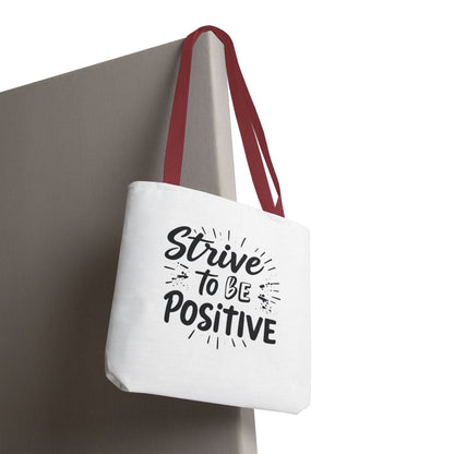 Positive Vibes Tote Bag - Inspirational Gift